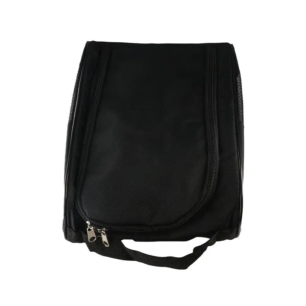 

Portable Oxford Cloth Football Boot Bag Breathable Hand-Held Golf Shoe Bag Lightweight Dustproof Golf Handbag Men