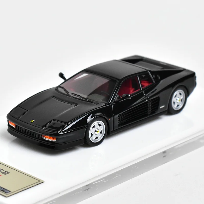 

1/64 масштаб Testarossa Roadster Spyder моделирование пластиковая модель автомобиля игрушки для взрослых фанаты подарки сувениры коллекция подарок Decration