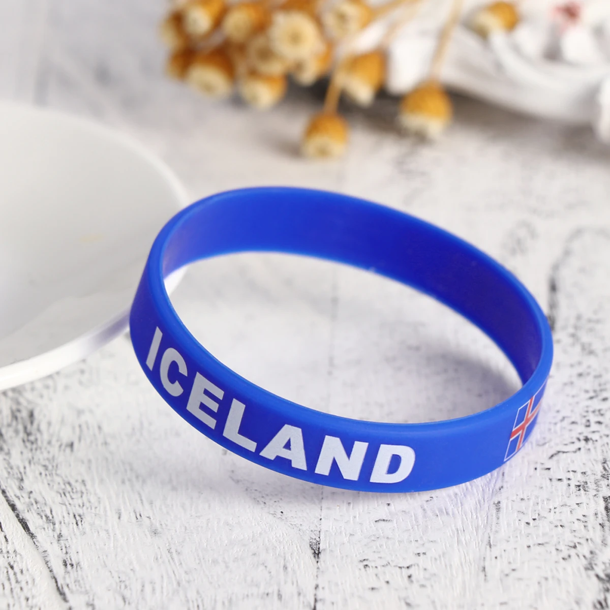 

6 Pcs Wrist Band Silicone Bracelet Event Wristbands Country Gift National Flag Bracelets Mexican