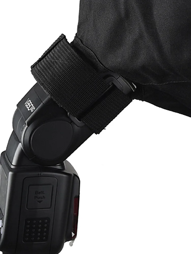 44cm Portable Collapsible Round Cone Flash Softbox Flash Speedlite Diffuser for Camera Photo Studio Accessories