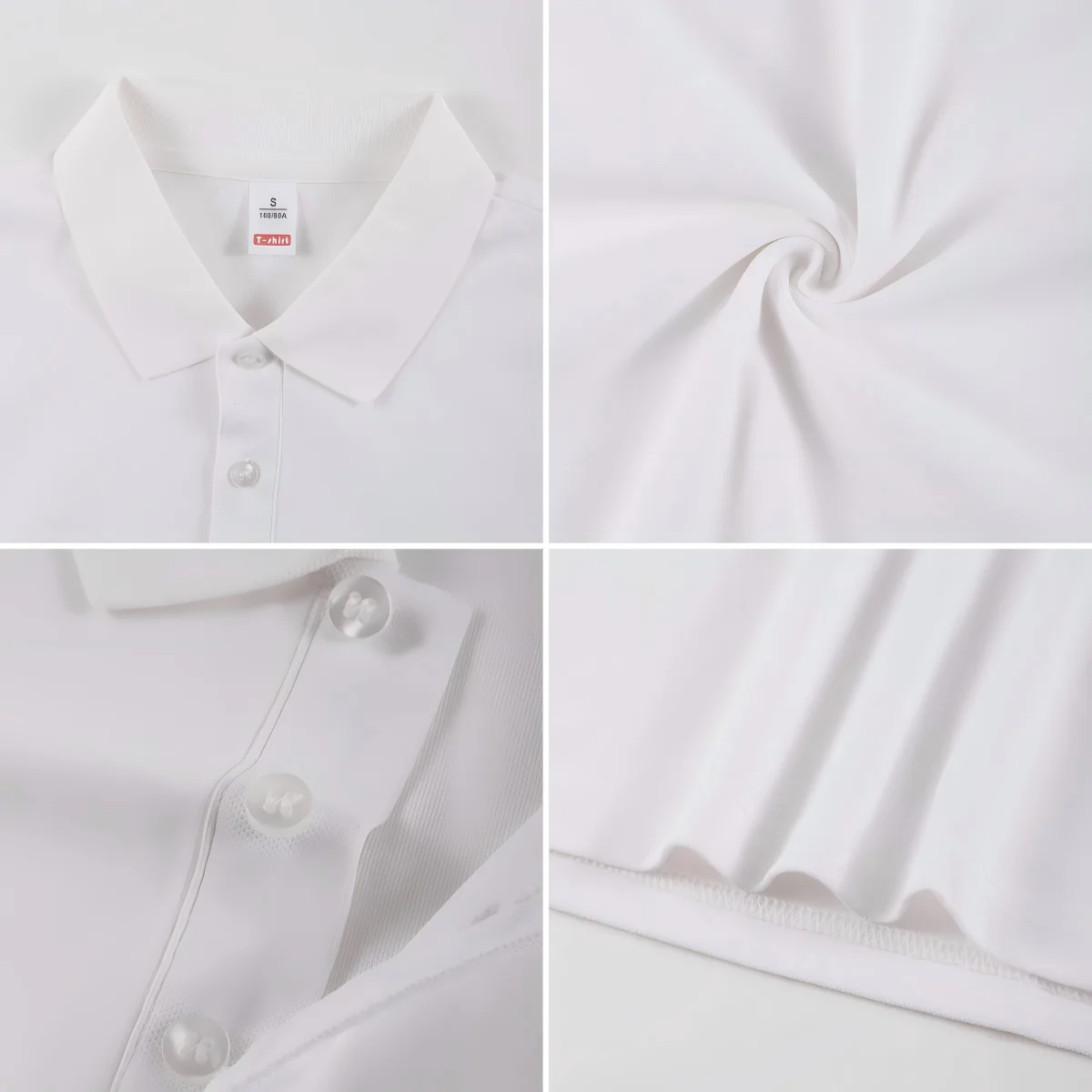 Custom Polo Shirts Mens Autumn Long Sleeves T-Shirts DIY Logo/Graphic Tees Commuting Breathable Lapel Tops Basic Male Clothes