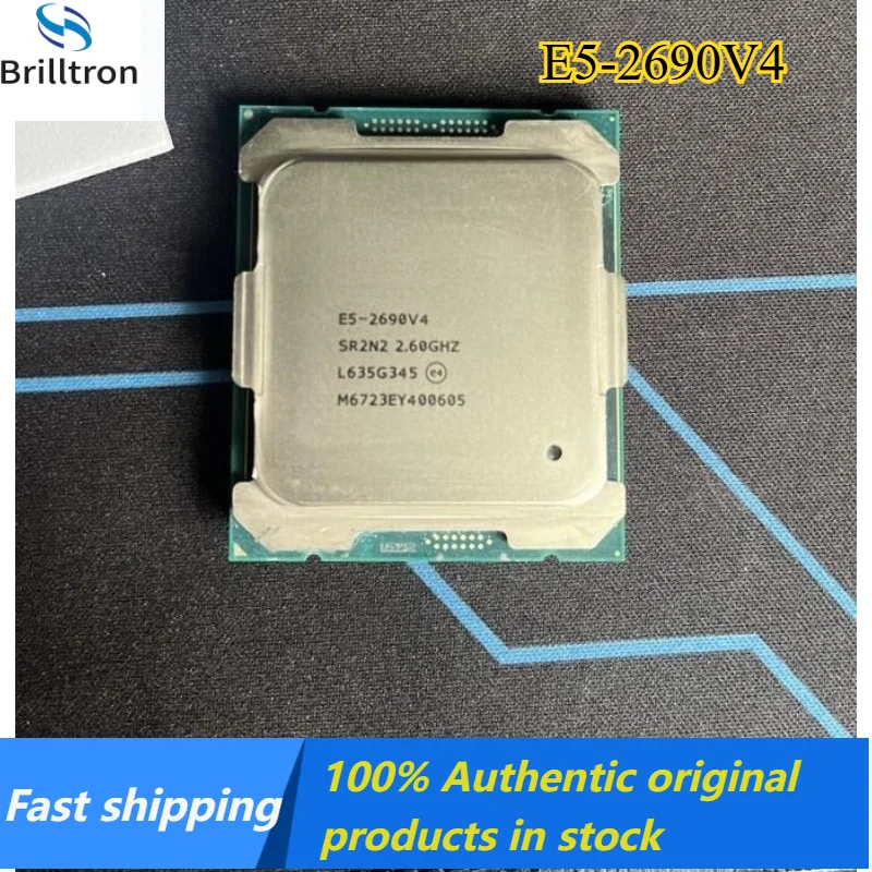 1PCS Xeon E5-2690V4 14 cores 28 threads 2.6GHz,, fast shipping.