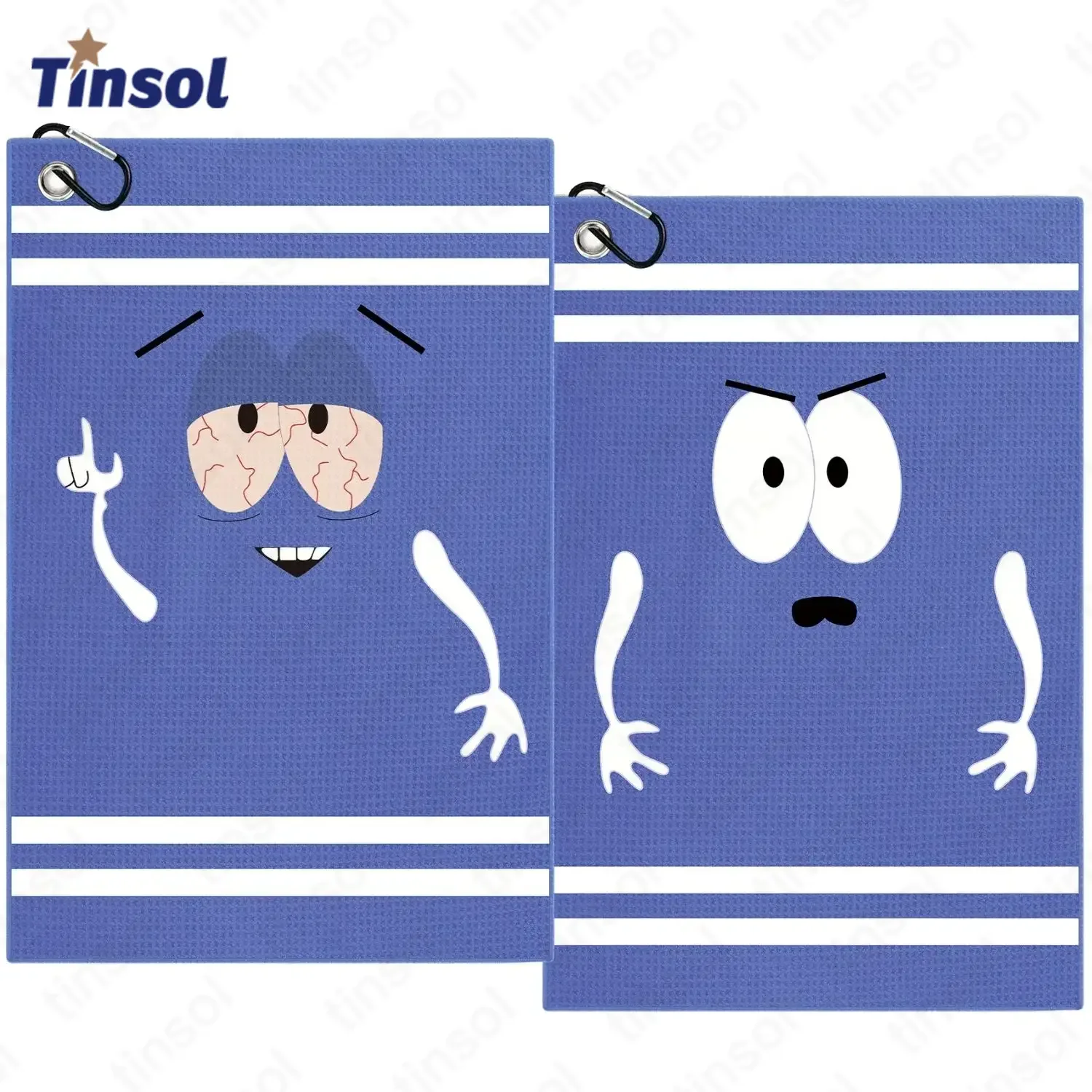 

New Funny Microfiber Premium Golf Towel,Printed Golf Towels for Golf Bags for Men&Women, Great Golf Accessories for Men Golfers