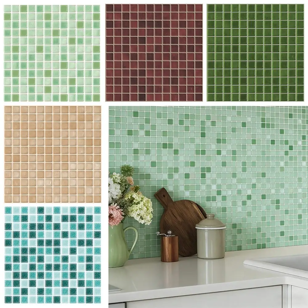 1PC High Quality Waterproof 3D Wall Sticker Oil-proof Anti Fouling Wallpaper Moisture-proof DIY Wall Decal