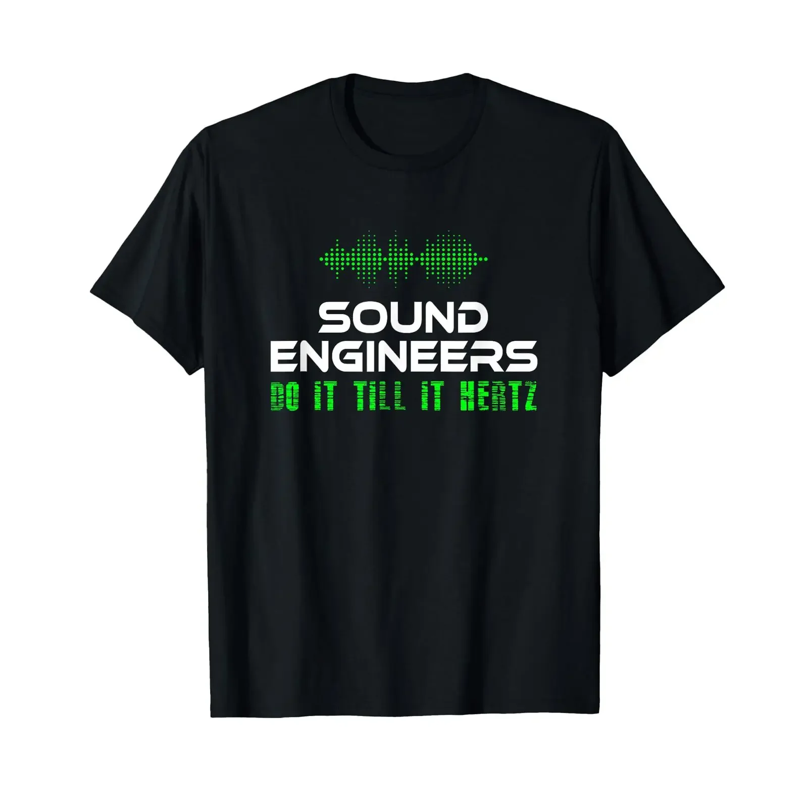 T-shirt fantaisie pour ingénieurs du son et techniciens audio, vêtements de créateur vintage délavés, streetwear décontracté doux, légèrement élégant et respirant