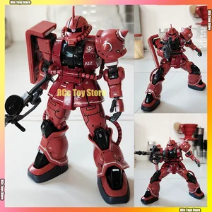 Gaogao-rotes Komet Siehe Assembly-Modell-Kit, Actionfiguren, Roboterplastikspielzeug, Geschenke für Kinder, HG 1/144, 024, Zaku MS-06S 10 Hauptverkäufe Gaoda - №7