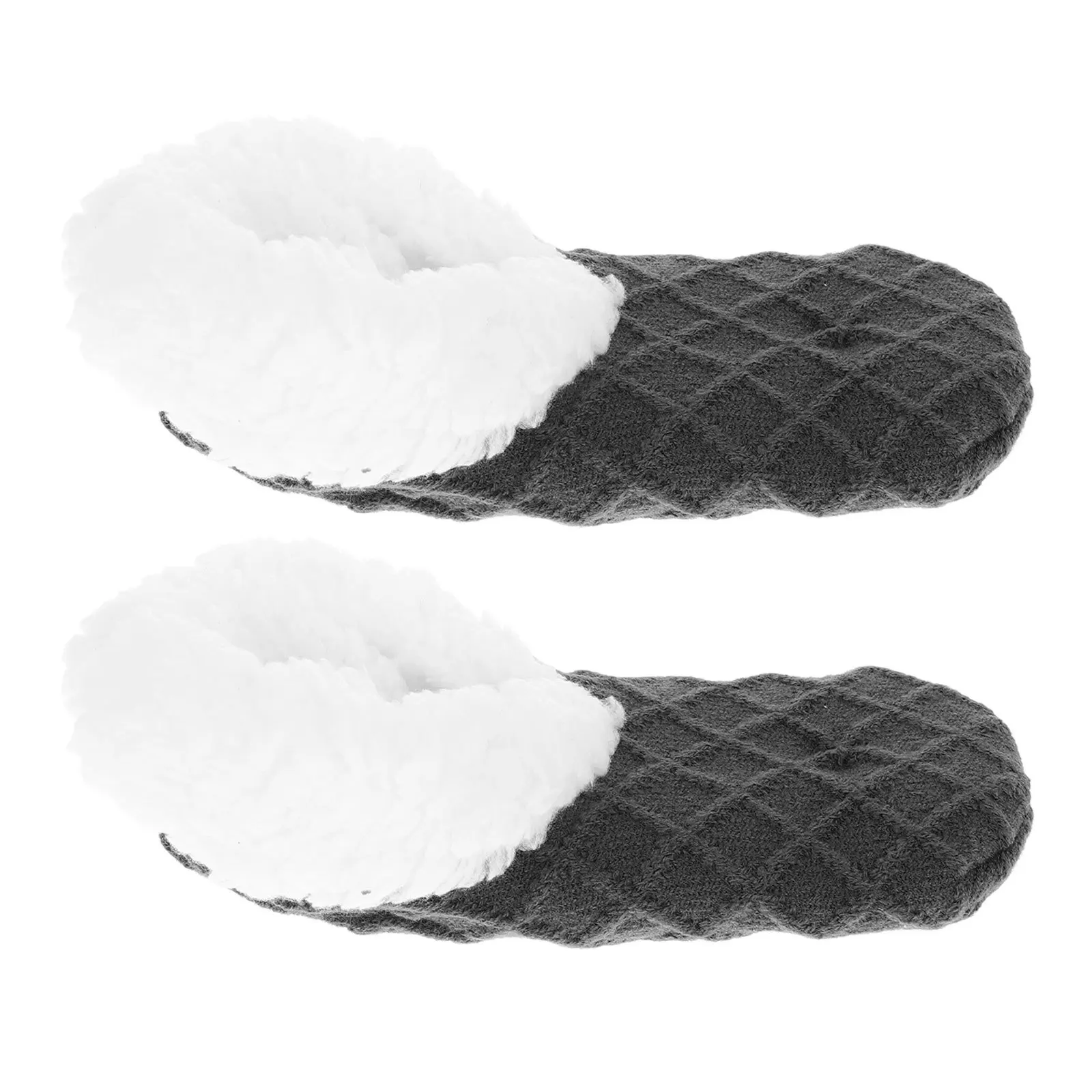 

Non-Slip Thermal Socks Winter Warm Boot Socks for Women Soft Polyester Thickened Design Solid Color Cozy Loungewear