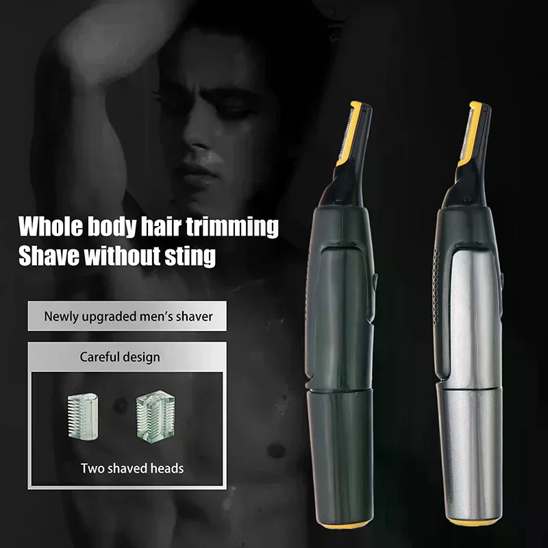 Trimmer Hair Precision Mini Portable Safe Ultra Thin Electric Nose Ear for Men Shaver Waterproof Clean