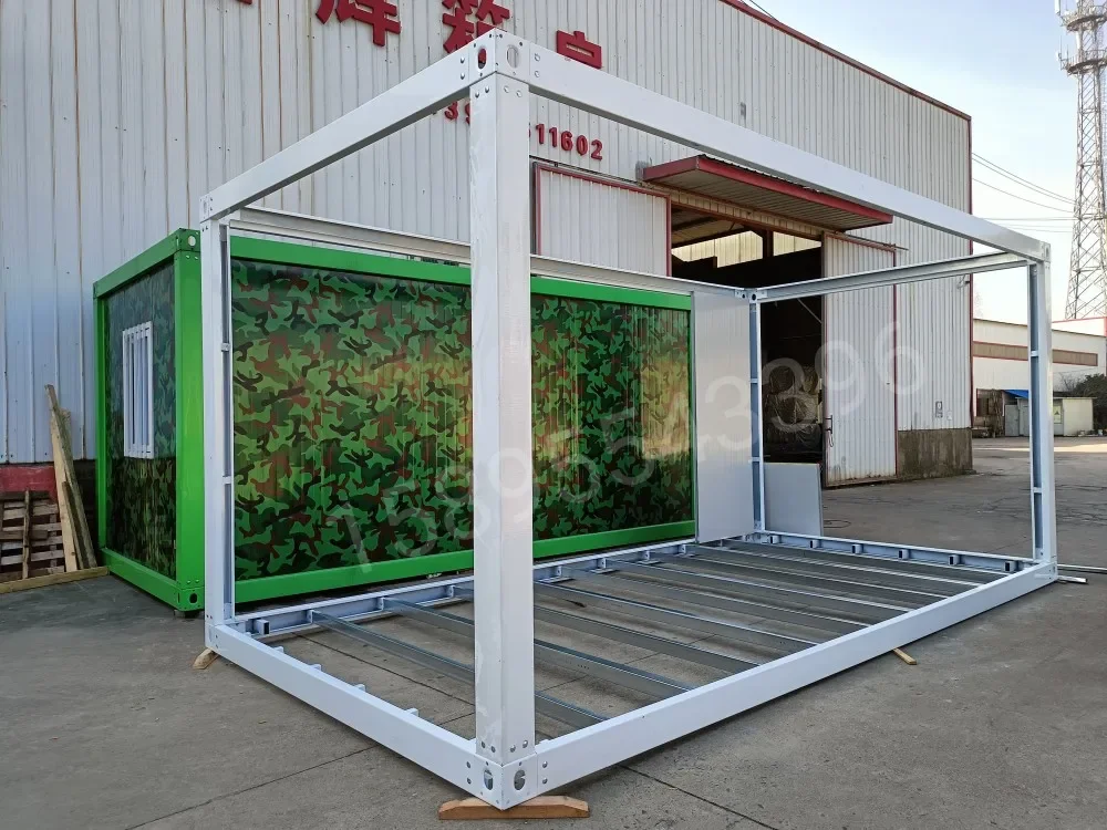 Customized container frame steel structure assembly room, activity room material accessories, simple and quick occupants