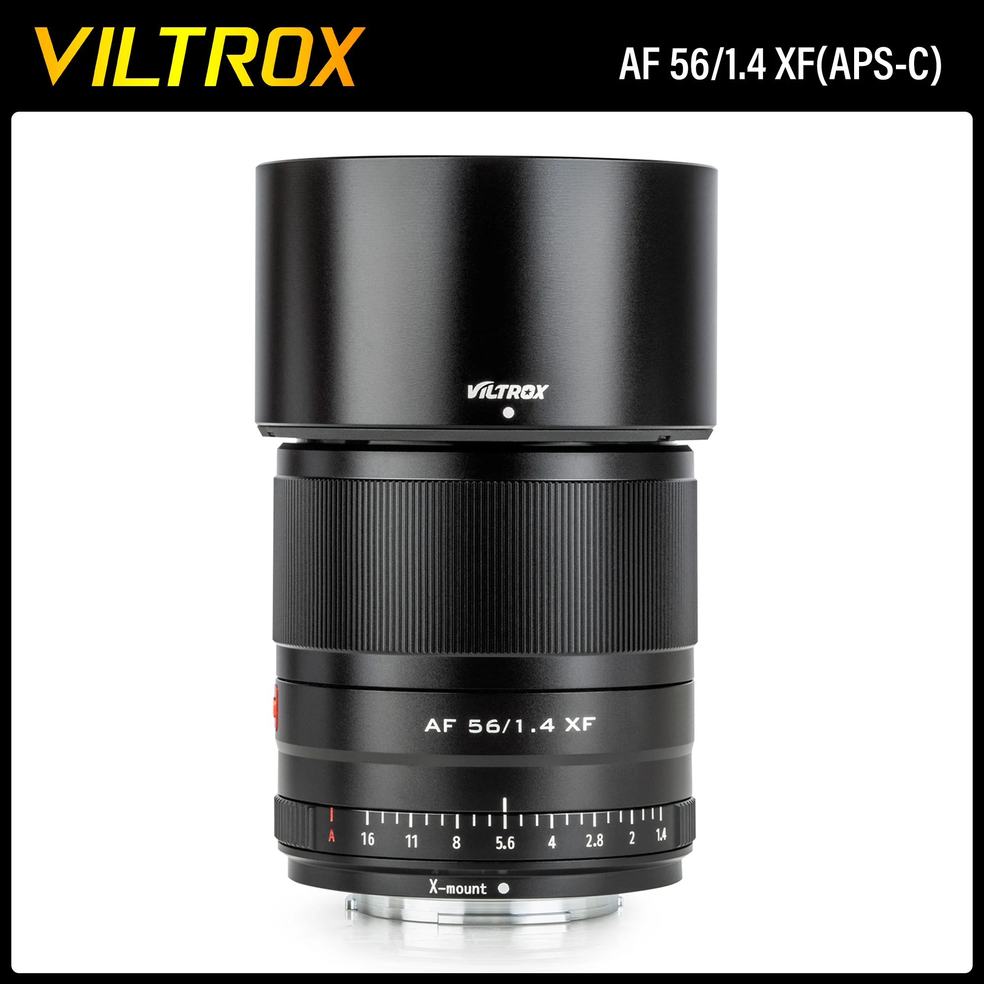 Viltrox 56 مللي متر F1.4 التركيز التلقائي عدسة الكاميرا فتحة كبيرة APS-C صورة رئيس عدسة لسوني E جبل عدسة نيكون Z جبل فوجي عدسة