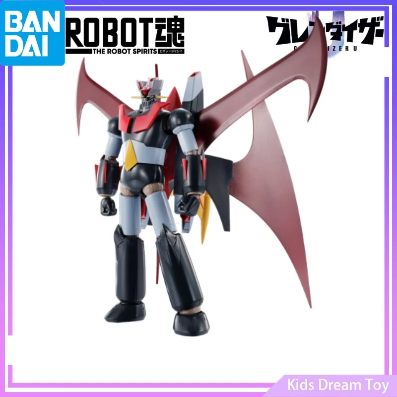 Bandai en Stock Original THE ROBOT SPIRITS [SIDE SUPER] Mazinger X & Jet Scrander Anime figuras de acción juguetes coleccionables modelo regalo