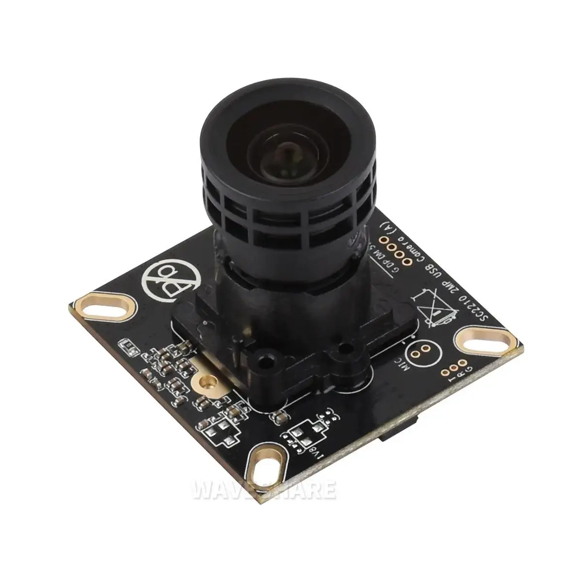 Module de caméra USB SC2210 2MP M12, puce de capteur SC2210, port USB2.0, caméra Starlight, facile à utiliser