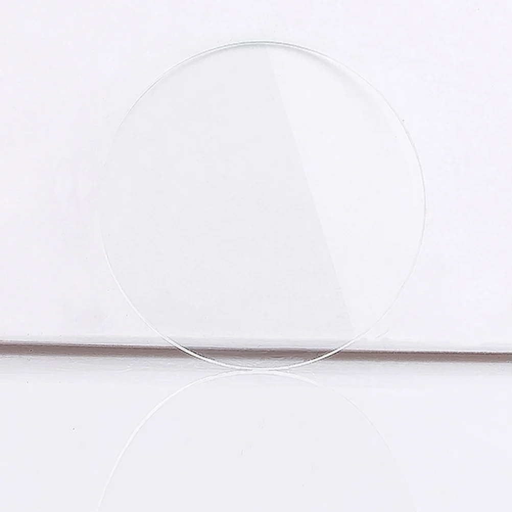 6 pcs Glass Lens Clear Replacement Watch Screen Protector Lens Repair Tool Durable High Transparent Easy Install Perfect Gift