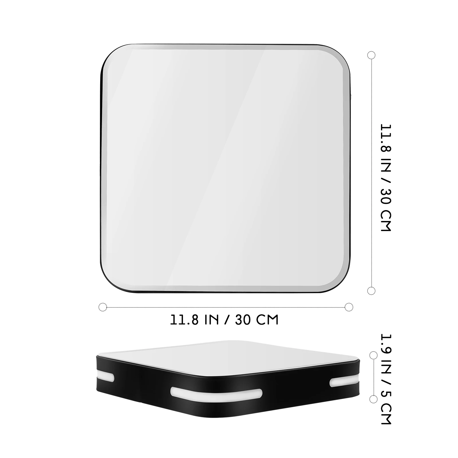 

LED Ceiling Lamp Square Acrylic Light Living Room Bedroom Balcony Kitchen Energy saving Dimming Bright Daylight Modern