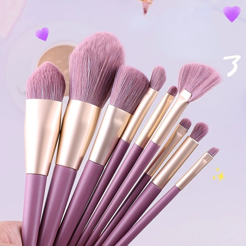 5-13Pcs/set Candy Color Makeup Brushes Set for Foundation Blush Powder Eyeshadow Kabuki Blending Beauty Makeup Brush Accessories