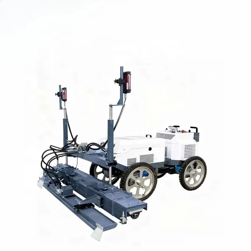 

Automatic Laser Concrete Leveling Machine 4 Wheel Hydraulic Laser Screed Concrete Spreader Construction Iron Levelling Machines