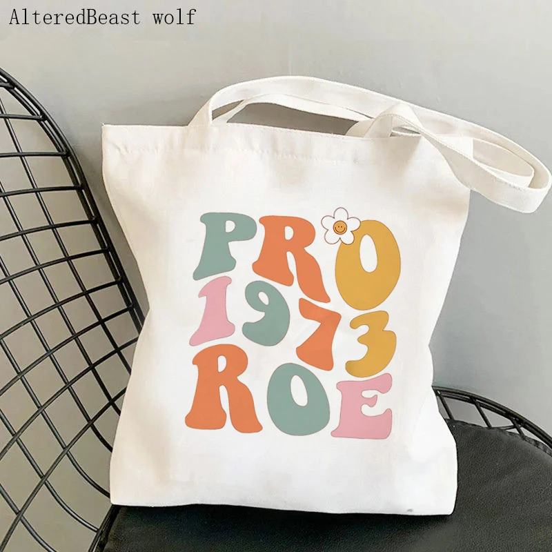 

Women Shopper bag Reproductive rights pro choice feminism Bag Harajuku Shopping Canvas Shopper Bag girl Tote Shoulder Lady Bag