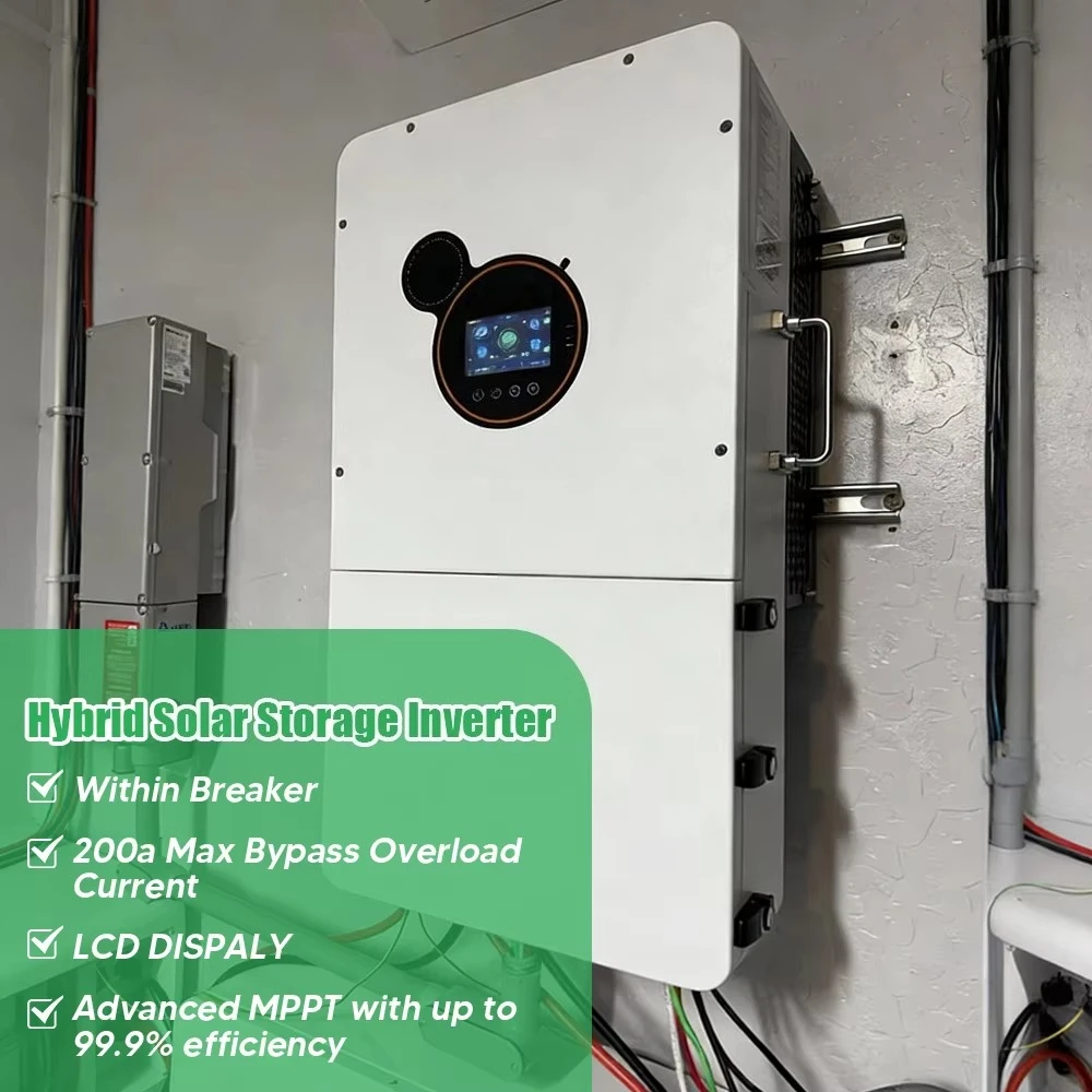 10kva 8kw 8 Kw 3kw 3000w 6.2kw 12kw 3kva 6kw 10kw 5kw 6 10 Kw 48v 24v Split Phase on Off Grid Hybrid Solar Inverter Price