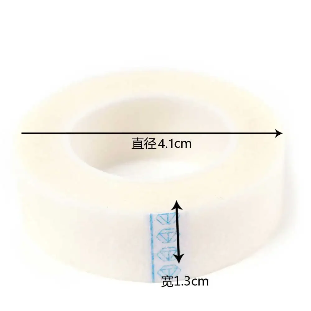 5pcs Non-woven Breathable Tapes for Eyelash Extension Lint Free Eye Pads White Under Eye Patches for Lashes Lift