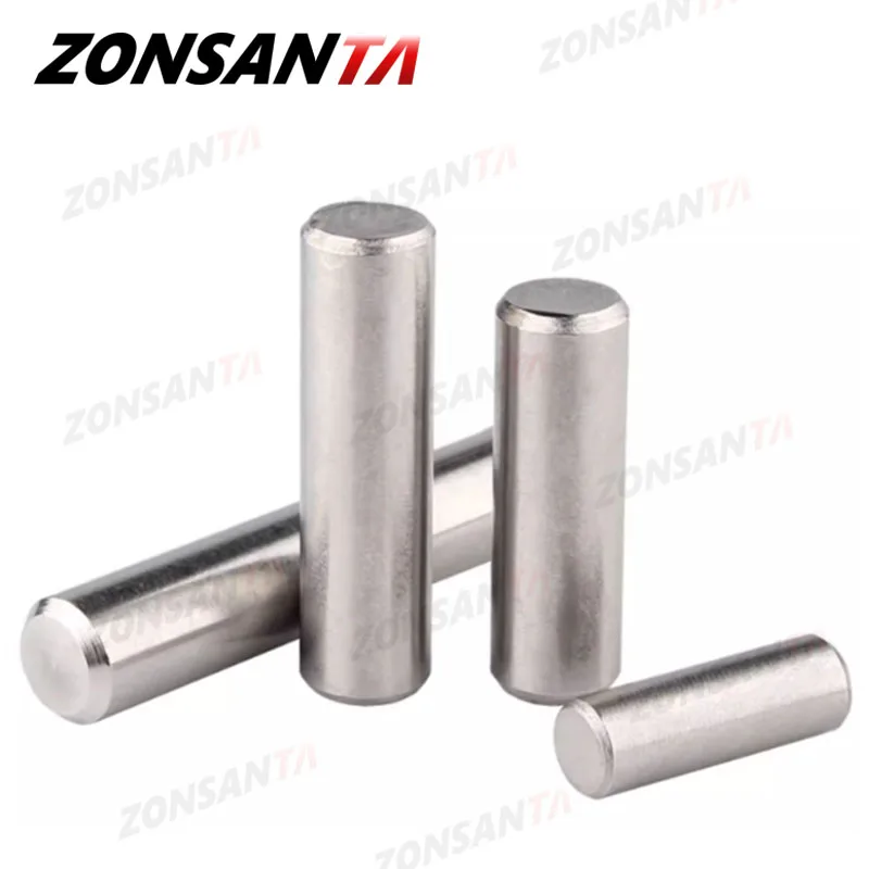 M1 M1.5 M2 M2.5 M3 M4 M5 M6 M8 M10 304 Stainless Steel Cylindrical Locating Dowel Pin Fixed Shaft Pins Round Bar Solid Rod