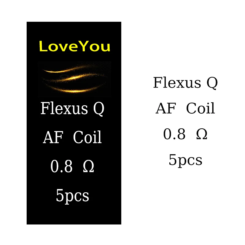 AF Flexus Q【Series】 0.8 1.0 1.2ohm Quick heating adapter for hardware tools