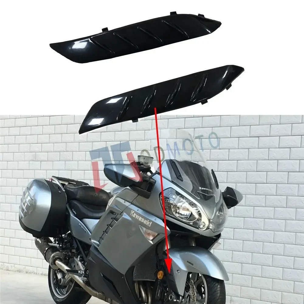 For Kawasaki GTR1400 2008 Motorcycle Unpainted Front Mudguard Fender Side Cover ABS Injection Fairing