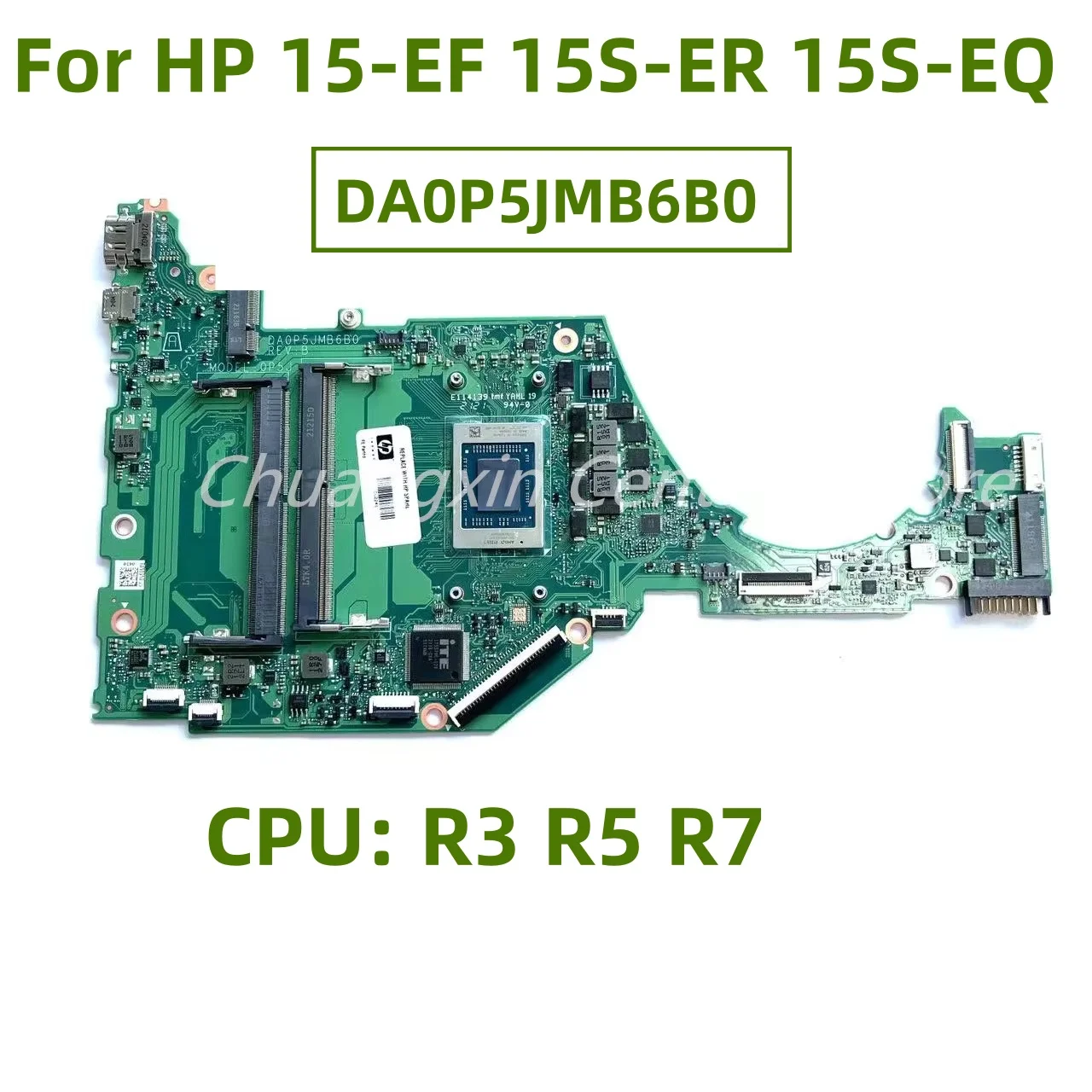 

DA0P5JMB6B0 Подходит для материнской платы ноутбука HP 15-EF 15S-ER 15S-EQ Процессор: R3 R5 R7 тест ОК доставка