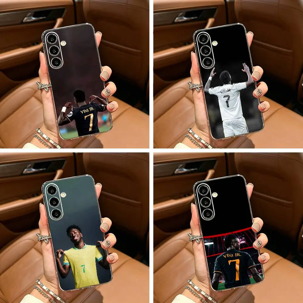 VJ 7 Vinicius J-Junior  Phone Case For Samsung Galaxy A71,A70,A52,A51,A40,A30 Transparent Cover