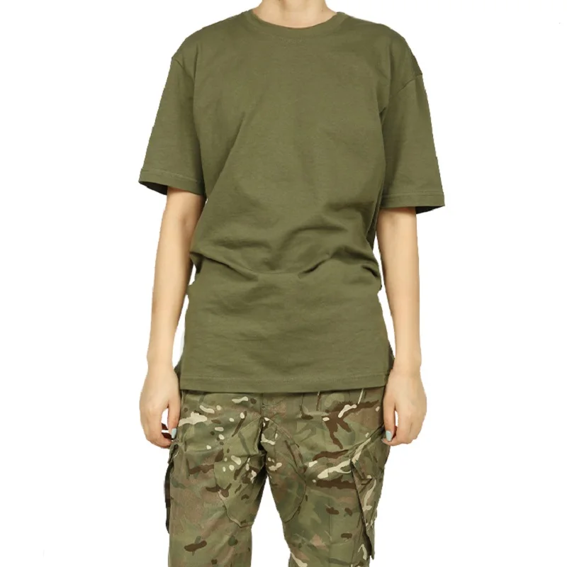 

Outdoor Physical Training Pure Cotton Short Sleeved T-Shirt
