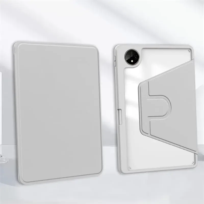 For Huawei Honor Pad X9a Case ELN2-W29 Honor Pad X9 Pro X10 Pro 11.5inch Tablet 360 Rotating Acrylic Clear Cover Pencil Holder - view 4