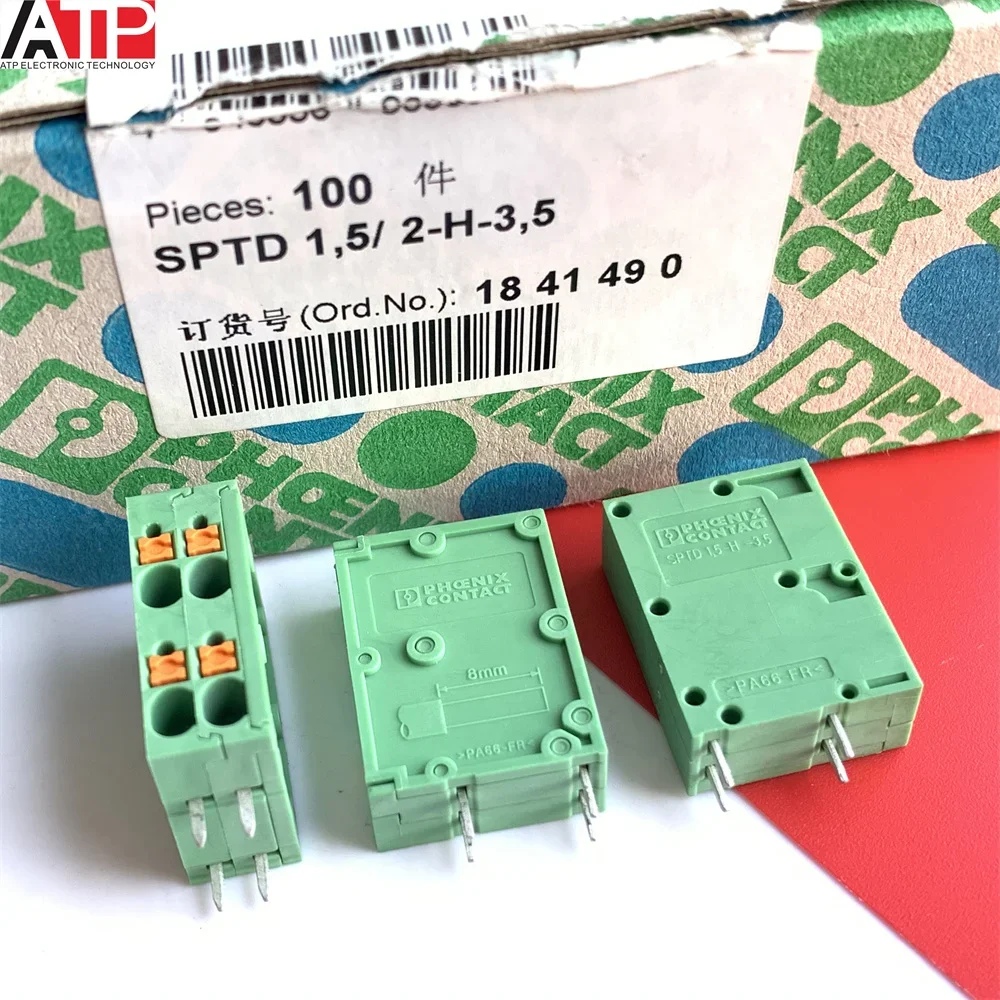 1PCS 1841490 genuine PCB terminal SPTD1,5/2-H-3,5 fixed 2p connector Original spot inventory