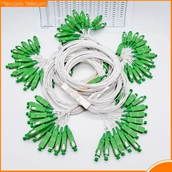 High Quality 10 PCS/Lot 1x2 1x4 1x8 1x16 PLC SC/APC SM 0.9mm High Quality 1m FTTH Fiber Optic Splitter SC APC