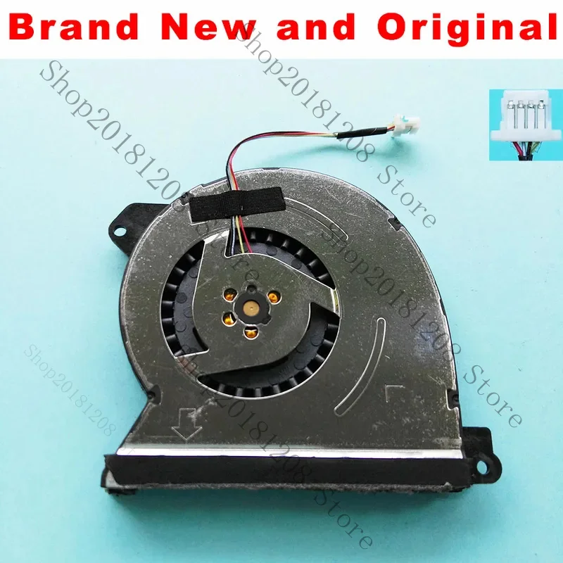 Новый вентилятор охлаждения процессора ноутбука для ASUS TX201 TX201LA TX201LAF KDB0505HC DC05V 0,36A A02