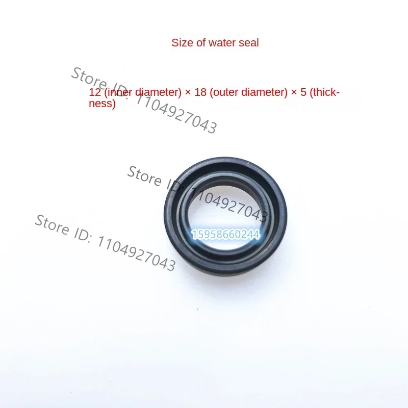 Household automatic high pressure cleaner water seal oil seal check valve portable car wash brush car water pump accessories bag