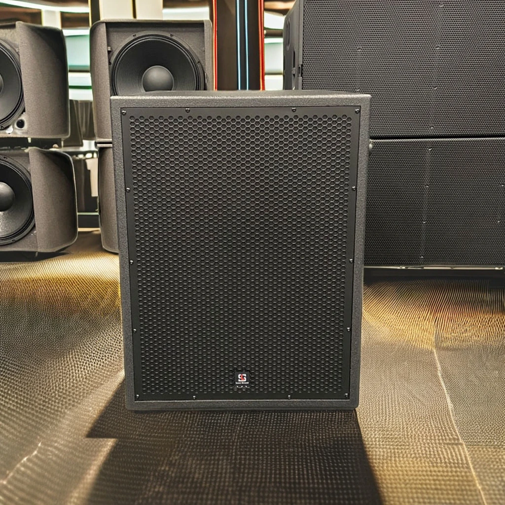 21 Inch Neodymium Passive Subwoofer Wooden Cabinet for Outdoor DJ Concert Stage - view 4