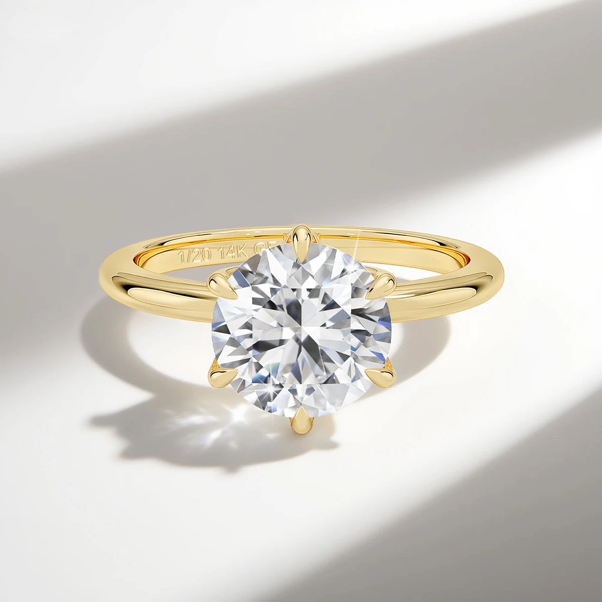 

Минималистичные кольца с муассанитом из 14-каратного золота для женщин, обручальное кольцо, обручальное украшение