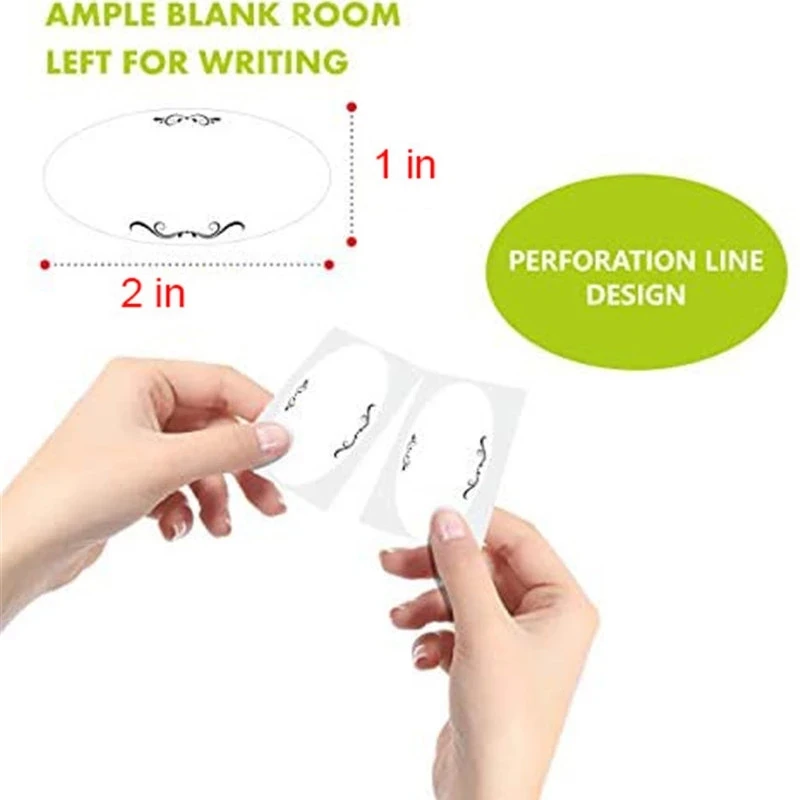 150-300 Chiếc Nhà Thực Phẩm Nhà Bếp Đánh Dấu Ngày Chống Nước Miếng Dán Nhãn Làm Bánh Miếng Dán Tặng Trang Trí Thêu Sò Miếng Dán