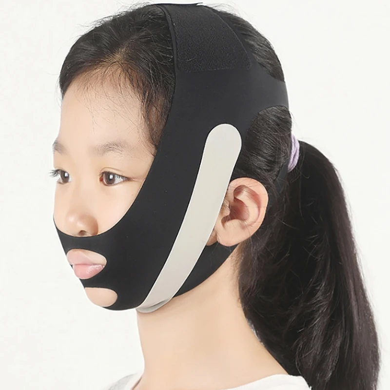 

【L】Children Sleeping Anti-Open Mouth Skins Tightening CorrectionChild SleepHabitsPrevent Mouth Opening V-face Bandage Faces Mask