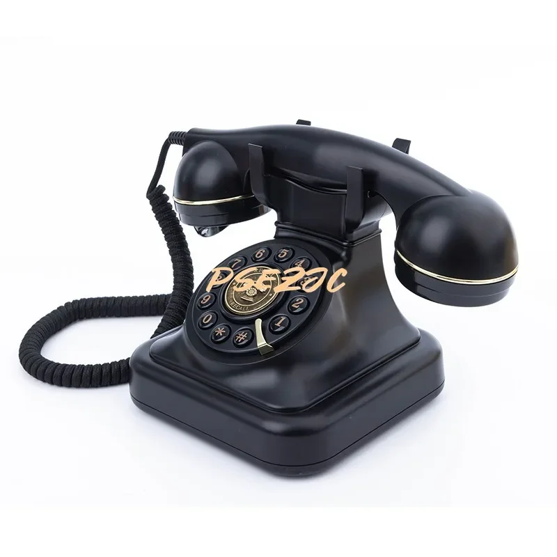 Household Retro Insert Line Fixed City Telephone Office Hotel Portable  Decoration Tool