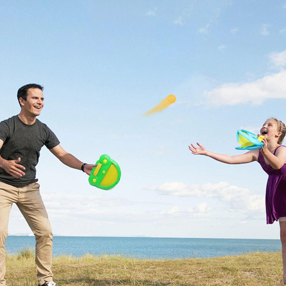 

Hand Catch Racket Safe Ball Game Toddlers Play Children Fun Educational Gifts Outdoor Toys Parent-child Interaction
