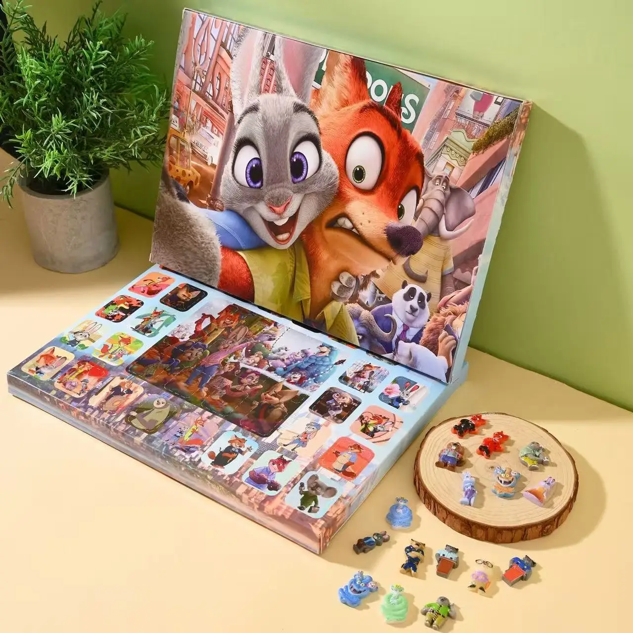 40個入り ディズニー ズートピア ジュディ・ホップス ニック・ワイルド レジン製ミニ静態キャラクターモデル アニメ ブラインドボックス ケーブファン 男の子 女の子 クリスマスプレゼント