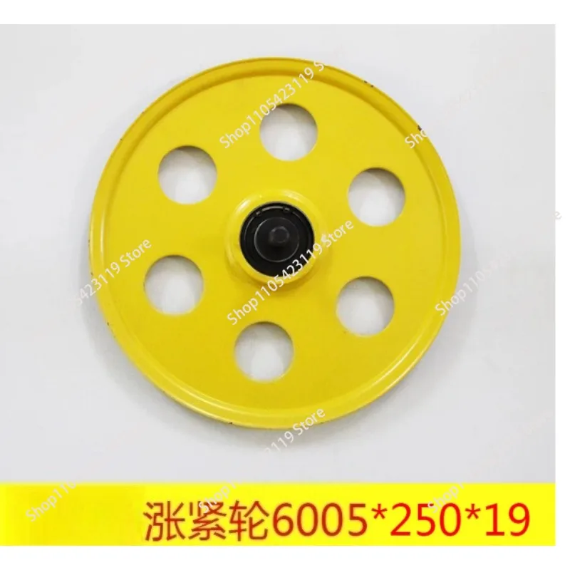 Elevator Tension Pulley 250*19*6005 Tensioning Device Wheel Speed Limiter Rope Break Pulley Accessories