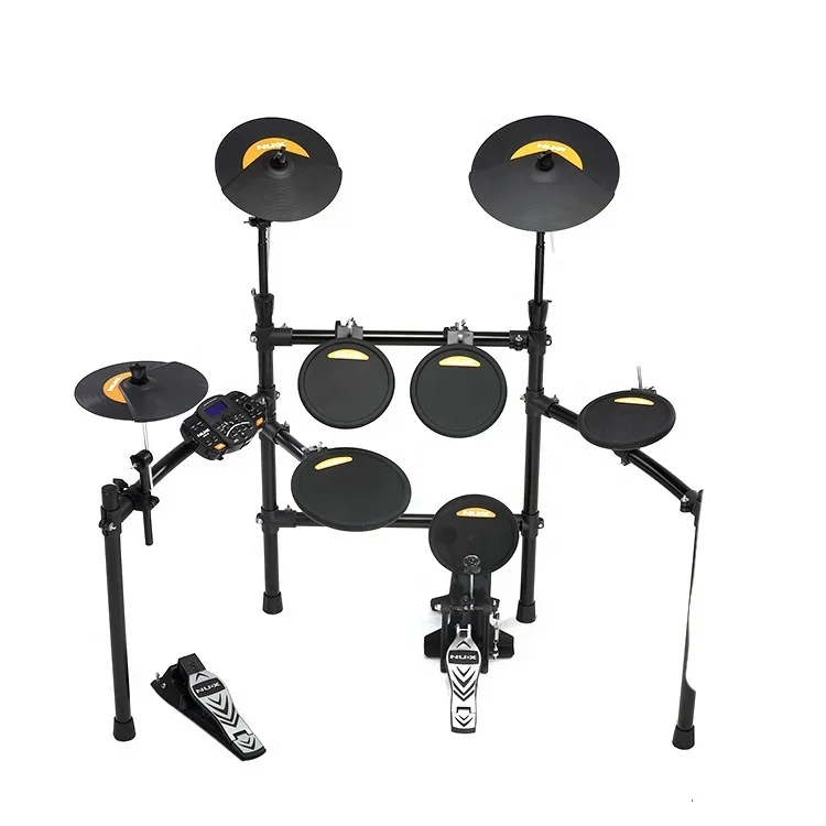 Direct Sales Learning To Practice Portable 5 Drums Practical Electric Drum Set