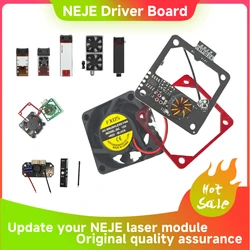 Scheda Driver doppio LD 40X40MM 12V per modulo Laser NEJE A40640 A40630 F30130 N40630 N30820 A30130
