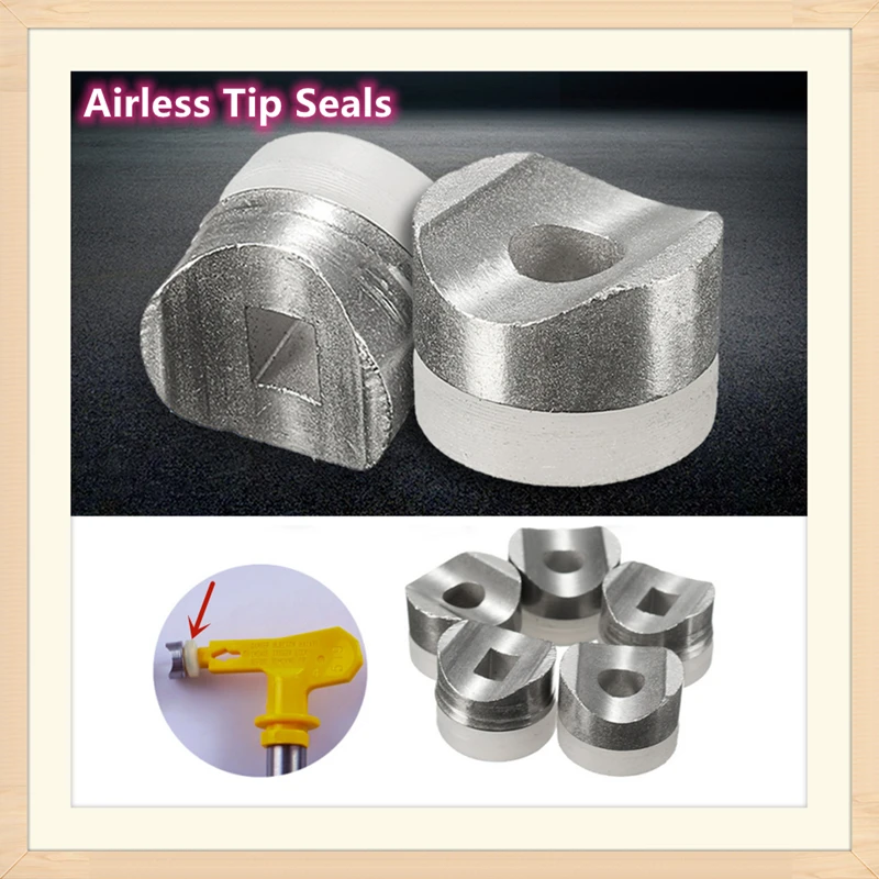 

10mm Airless Tip Seals For Airless Gun Tips Seals Reversible Airless Paint Spray Nozzle Gasket Working Accessories