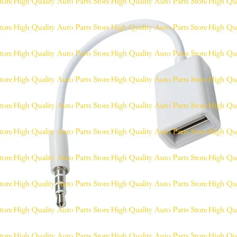 

G7NA Automotive 3.5mm USB Interface Conversion Cable Cord Wire for MP3 Music Streaming in Car Stereo Systems Enhanced Sound