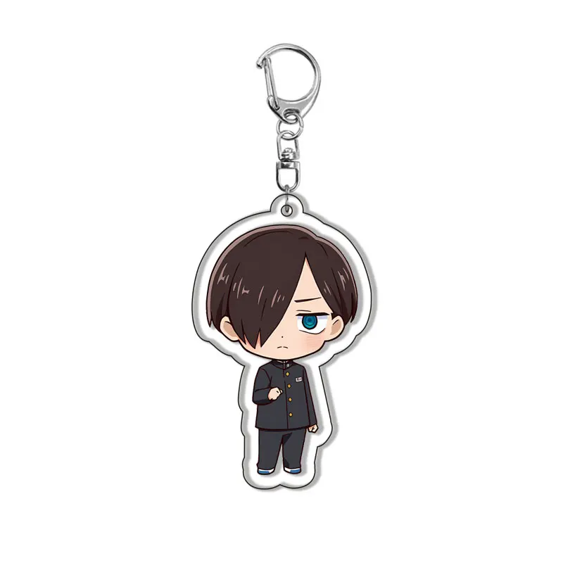 The Dangers In My Heart Q Version Anime Kawaii Keychain Of Kyotaro Ichikawa Anna Yamada