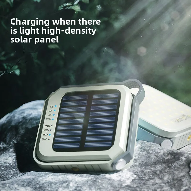 4800mAh الشمسية LED التخييم ضوء CP36 المحمولة خيمة فانوس 48Hrs وقت التشغيل USB قابلة للشحن في الهواء الطلق ضوء الطوارئ