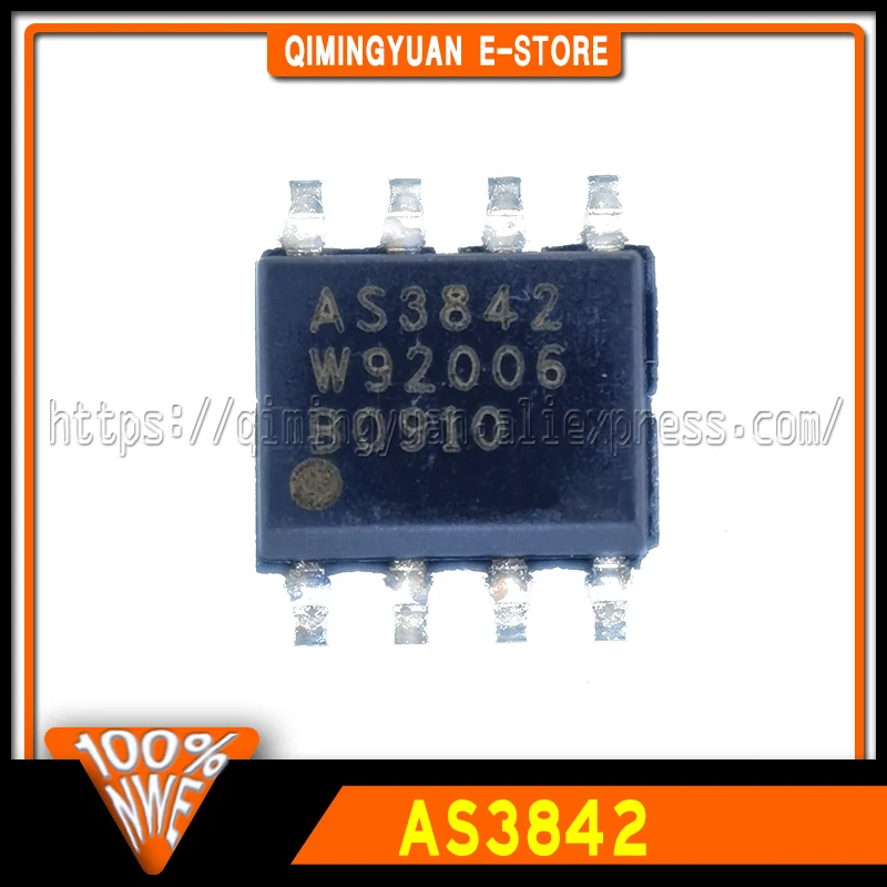 10PCS/LOT AS3842 SOP8 Current-type Pulse Width Modulation (PWM) controller chip 100% New Spot stock