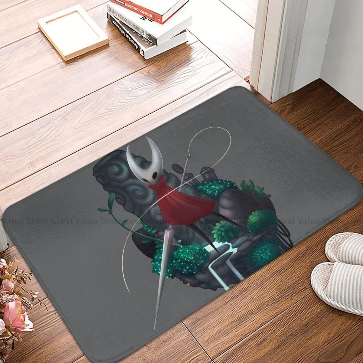 Hollow Knight Game Non-slip Doormat Leisure Bath Bedroom Mat Welcome Carpet Home Modern Decor